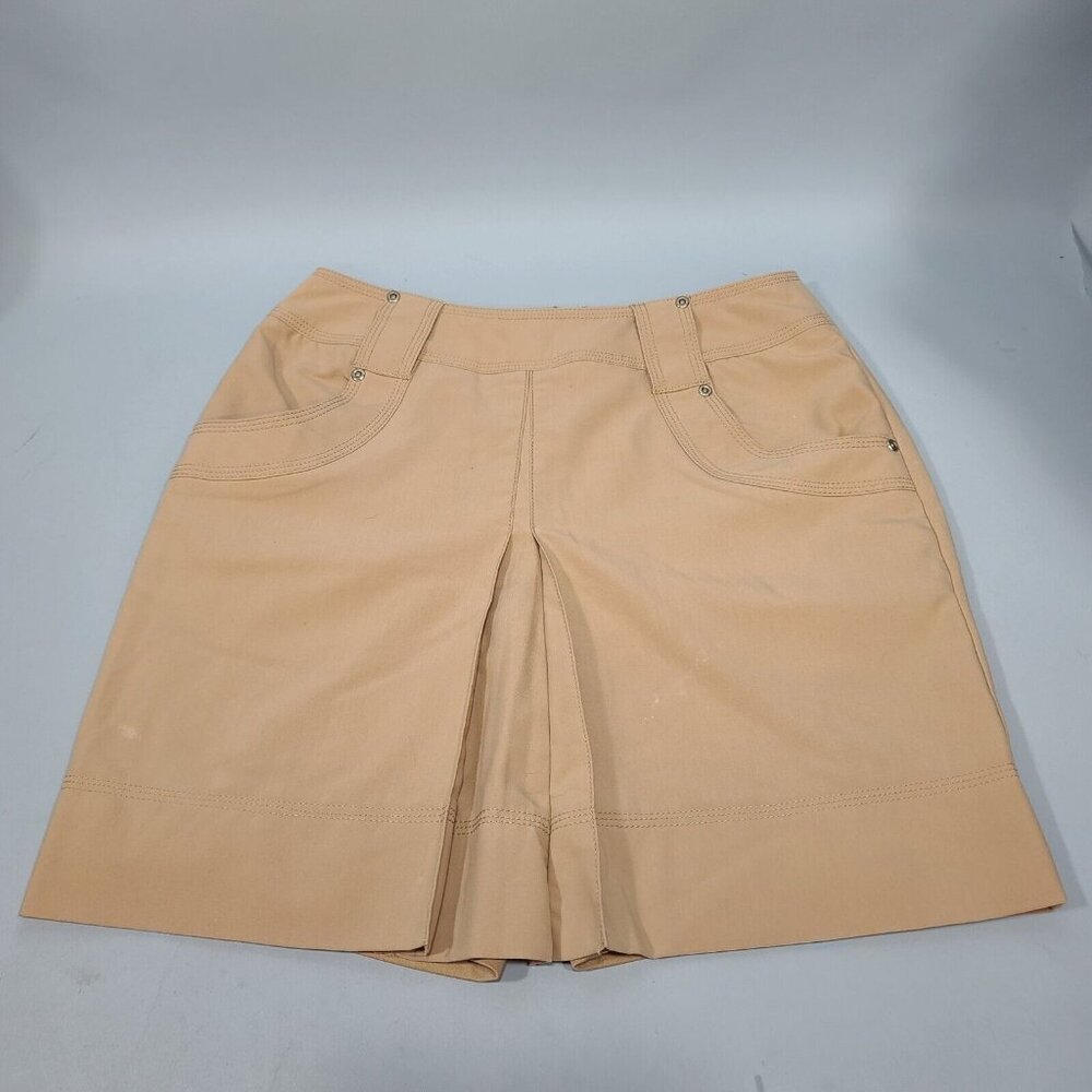 Swing Bette & Court Tayna Fit Shorts Lined Tennis Skirt Women's Size 2 Tan